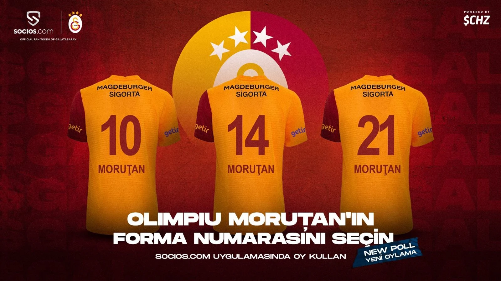 Galatasaray Token sahiplerine büyük jest: Forma seçimlerini taraftar yapacak